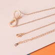 Load image into Gallery viewer, Infinity Pendant Necklace - 18K Rose Gold Plated