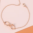 Load image into Gallery viewer, Infinity Pendant Necklace - 18K Rose Gold Plated